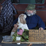 Homeless man that could use a veteran group home